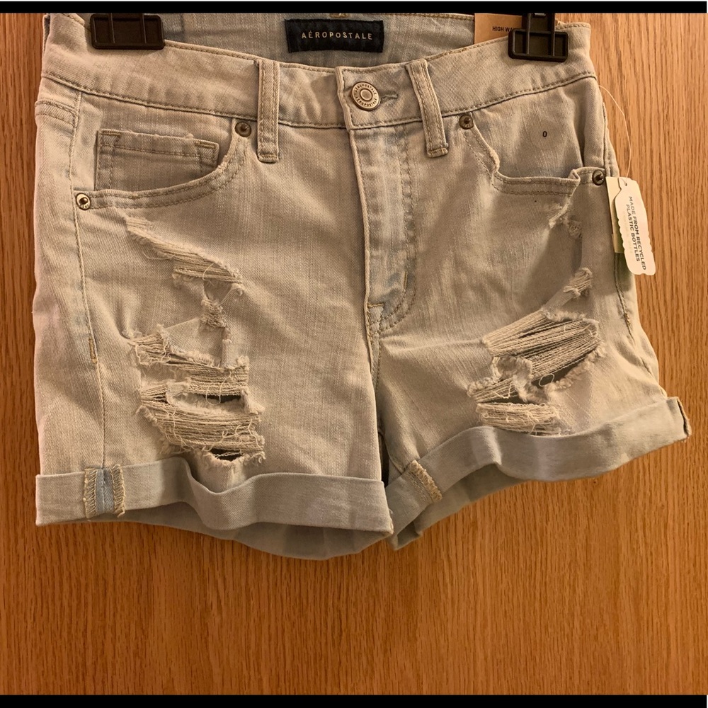 Light wash Shorts